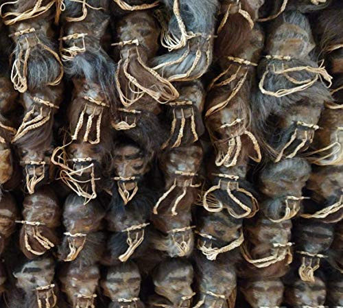 Daprofe Shrunken Head Replica for Sale Real Voodoo Juju Includes one(1) Head Similar to Those Shown in Photo