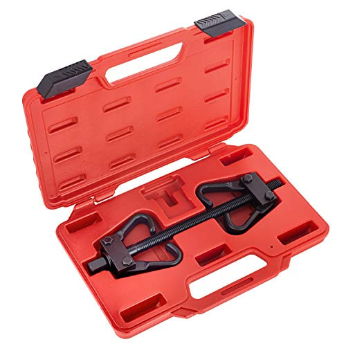 ALPHA MOTO Universal Coil Spring Compressor - Strut Compressor Tool Removes and Installs Installing & Removing Coil Springs Works for Most MacPherson Strut Springs & Coil Springs on All Passenger Cars