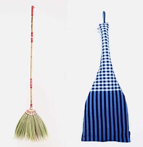 4 in 1 Natural Grass Broom Set by SN SKENNOVA -Traditional Sweeping Broom Thai Handmade Broom Handmade Kitchen Broom Asian Broom 4 in 1 Natural Grass Broom Set by SN SKENNOVA -Traditional Sweeping Broom Thai Handmade Broom Handmade Kitchen Broom Asian Broom