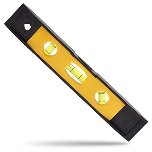 UNIS 9 Inch Level Torpedo Magnetic Leveling Tool 3 Bubble 45 90 180 ...