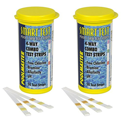 Poolmaster 22211 Smart Test 4-Way Pool and Spa Test Strips - 50ct, 2-Pack