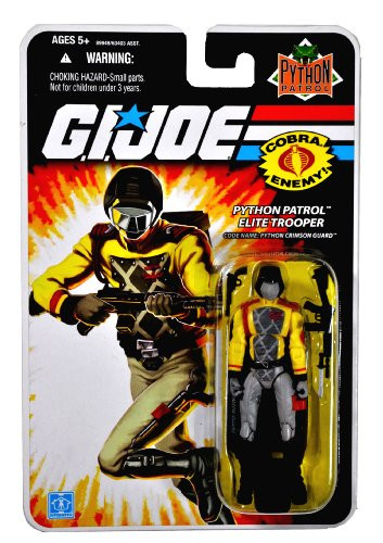 GI Joe 25th Anniversary Python Crimson Guard Elite Trooper Action Figure
