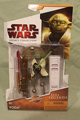 Hasbro Star Wars Legacy Collection 2009 Saga Legends Yoda Action Figure SL09