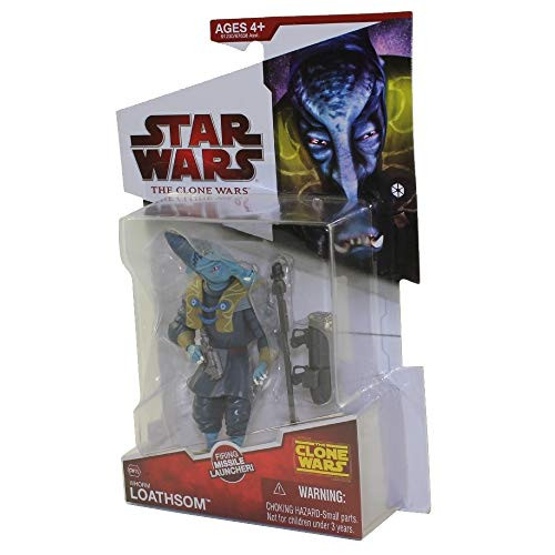 Hasbro Star Wars Clone Wars 2009 General Whorm Loathsom Action Figure CW15