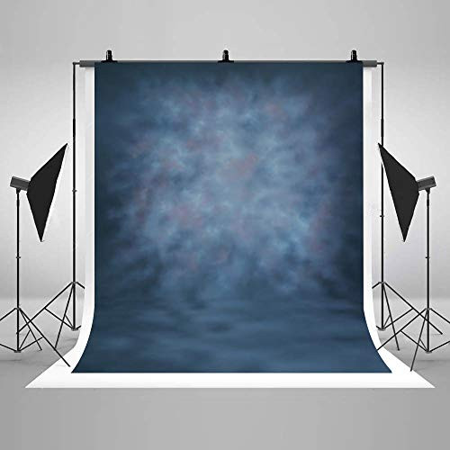 COMOPHOTO Abstract Professional Photography Dark Blue Vintage Backdrop for Photographic 5x7ft Head Shots Portrait Background for Pictures COMOPHOTO Abstract Professional Photography Dark Blue Vintage Backdrop for Photographic 5x7ft Head Shots Portrait Background for Pictures