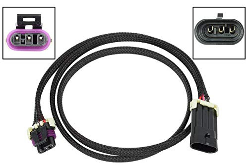 ICT Billet Wire Extension 48" LS CMP Camshaft Position Sensor Connector (Swap Gen IV Cam) WECAM30-48