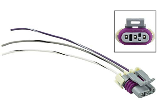 ICT Billet LS Gen 4 Grey 3-Wire CKP Crankshaft Position Sensor Connector Plug Pigtail WPCKP40