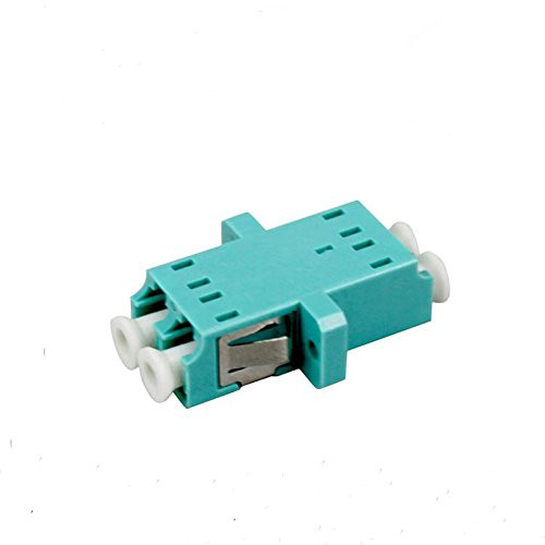 6Pack Fiber Optic Coupler LC-LC LC to LC Duplex om3 Multimode Cable Adapter Coupler Female to Female Connector Suit for OM1 OM2 OM3 OM4(6pcs/Lot)