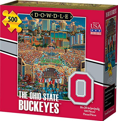 Dowdle Jigsaw Puzzle - The Ohio State Buckeyes - 500 Piece Dowdle Jigsaw Puzzle - The Ohio State Buckeyes - 500 Piece