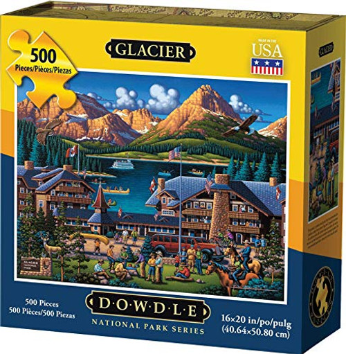 Dowdle Jigsaw Puzzle - Glacier National Park - 500 Piece Dowdle Jigsaw Puzzle - Glacier National Park - 500 Piece