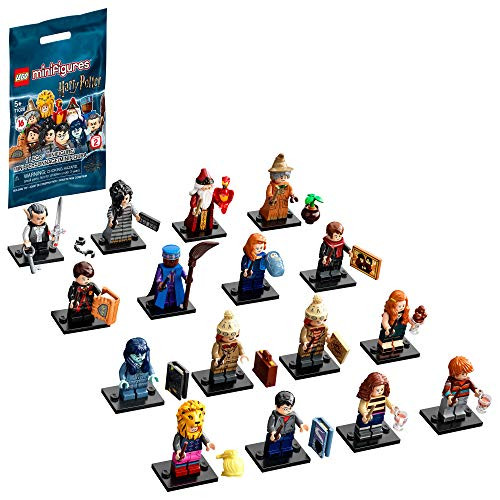 LEGO Minifigures Harry Potter Series 2 (71028), 1 of 16 to Collect, Great for Kids who Love Collectibles and Want to be Part of The Action with Harry, Hermione Granger and Ron Weasley, New 2020