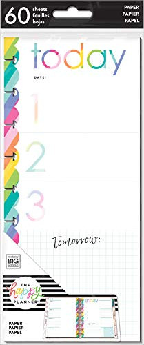 The Happy Planner - Classic Fill Half Note Paper - Priorities