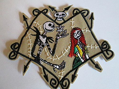 The Nightmare before Christmas JACK & SALLY embroidered patch