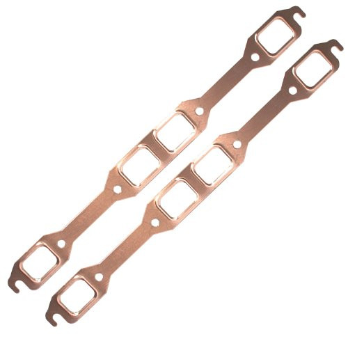 SCE Gasket 4164 1.625" x 1.125" Copper Embossed Exhaust Gasket