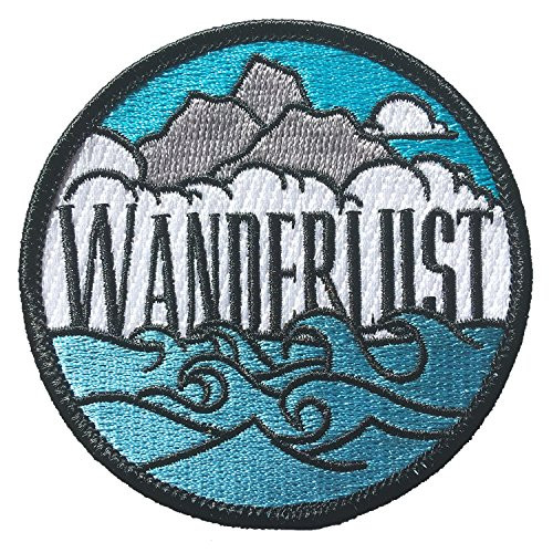 O'Houlihans - Wanderlust Patch - Hiking Camping Travel Adventure Patch - Iron on Patch O'Houlihans - Wanderlust Patch - Hiking Camping Travel Adventure Patch - Iron on Patch