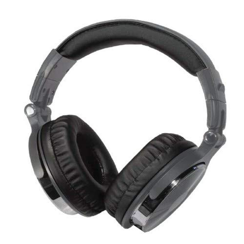 Blaupunkt Premium Bluetooth Over-The-Ear Headphones with Microphone (Gray)