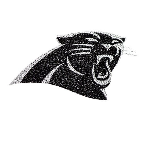 NFL Carolina Panthers Bling Emblem, 6.25-inches