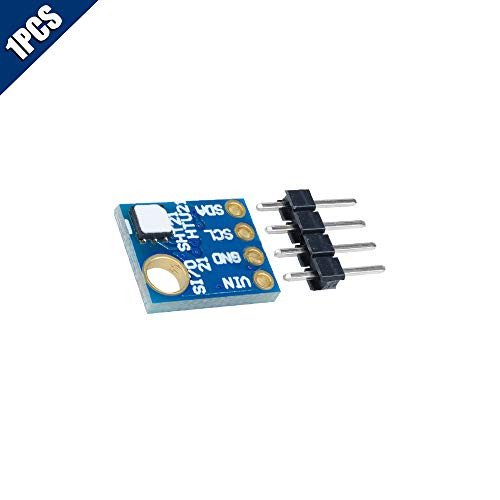 KOOBOOK 1Pcs GY21 Si7021 5V High Precision Temperature Humidity Sensor Module I2C Interface for Arduino