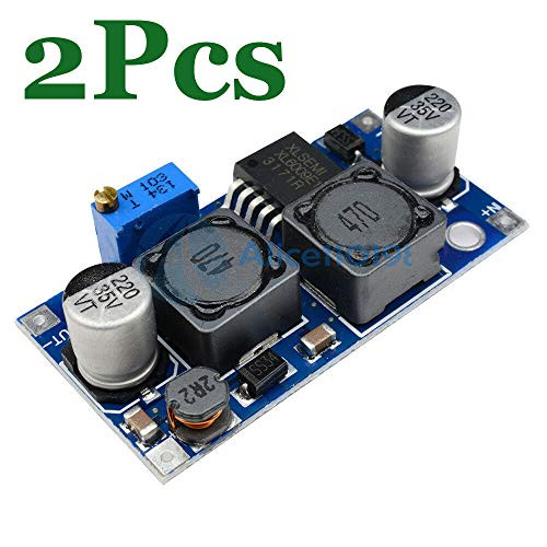 2Pcs DC-DC Boost Buck Adjustable Step Up Down Converter XL6009 Module Solar Voltage