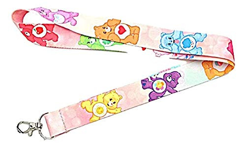 SuperSenter Premium Care Bears Lanyard Cartoon Themed - Hook & Phone String - Keychains or ID Badge Holders