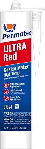 Permatex Ultra Red High Temperature Gasket Maker 13 oz