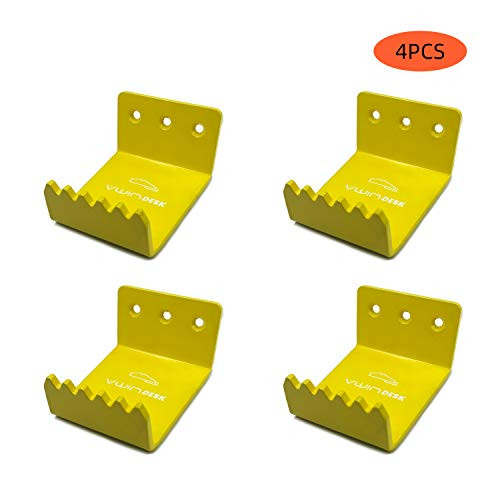 VWINDESK Hands Free Foot Pull Operated Sanitary Door Opener Yellow 4PCS
