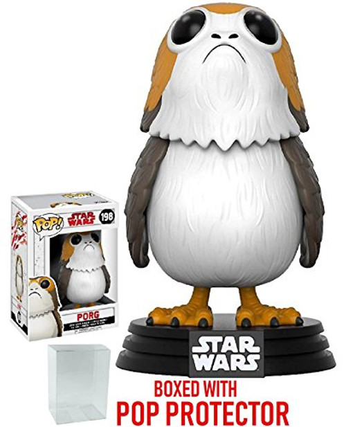 Funko Pop! Star Wars: The Last Jedi - Porg #198 Vinyl Figure (Bundled with Pop BOX PROTECTOR CASE) Funko Pop! Star Wars: The Last Jedi - Porg #198 Vinyl Figure (Bundled with Pop BOX PROTECTOR CASE)