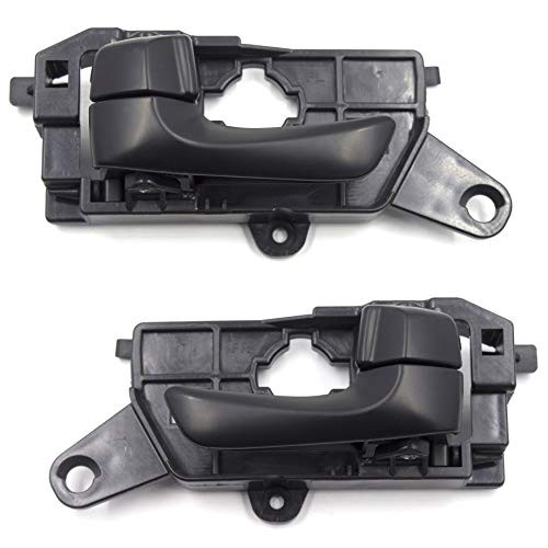 2Pcs Pair Front Driver Passenger Side Black Interior Door Handle for Hyundai Sonata 2008 2009 2010