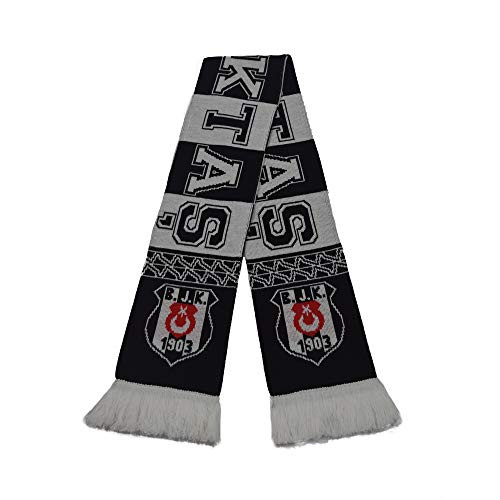Besiktas Scarf | Soccer Fan Scarf | Premium Acrylic Knit Besiktas Scarf | Soccer Fan Scarf | Premium Acrylic Knit