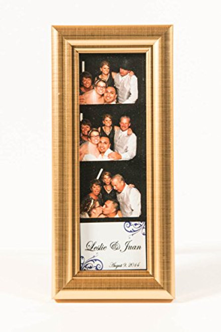 Photo Booth Frames - Premium Gold Photo Booth Frame 2x6 (20 Pack) Photo Booth Frames - Premium Gold Photo Booth Frame 2x6 (20 Pack)
