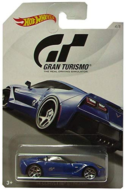 Hot Wheels 2014 CORVETTE STINGRAY 2018 GRAN TURISMO Series #2 Blue 2014 CORVETTE STINGRAY 1:64 Scale Collectible Die Cast Metal Toy Car Model #4/8 Hot Wheels 2014 CORVETTE STINGRAY 2018 GRAN TURISMO Series #2 Blue 2014 CORVETTE STINGRAY 1:64 Scale Collectible Die Cast Metal Toy Car Model #4/8