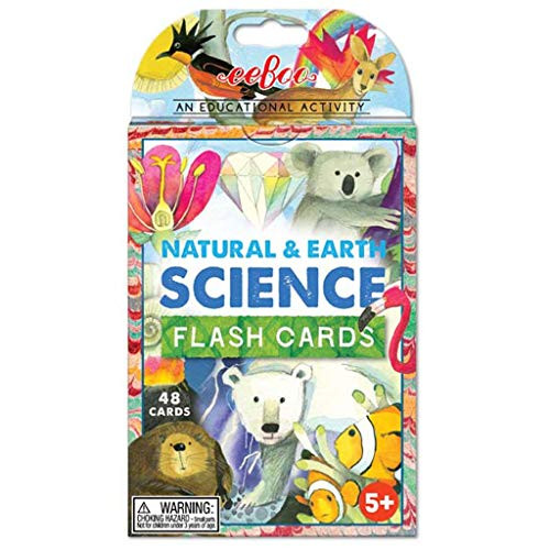 eeBoo Natural Earth and Science Flash Cards for Kids