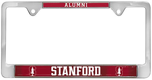 AMG Auto Emblems All Metal NCAA Alumni License Plate Frame  (Stanford)
