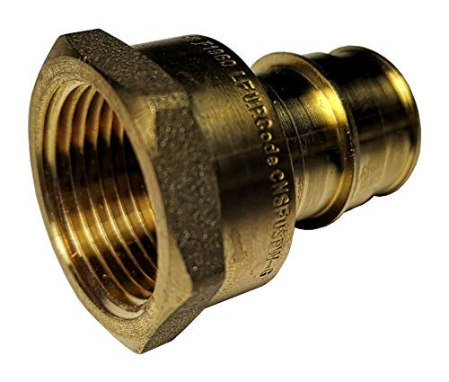 10 PIECES XFITTING 1/2" PROPEX X 1/2" FEMALE NPT PEX EXPANSION F1960 ADAPTER, FOR UPONOR (WIRSBO) SIOUX CHIEF