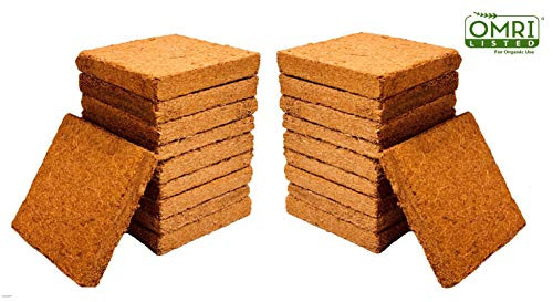 Coco Bliss Premium Coco Coir Brick 250g, OMRI Listed for Organic Use (20 Bricks)