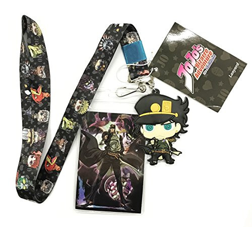 Great Eastern Entertainment JoJo's Bizarre Adventure- Group Lanyard, One Size, Multicolor Great Eastern Entertainment JoJo's Bizarre Adventure- Group Lanyard, One Size, Multicolor