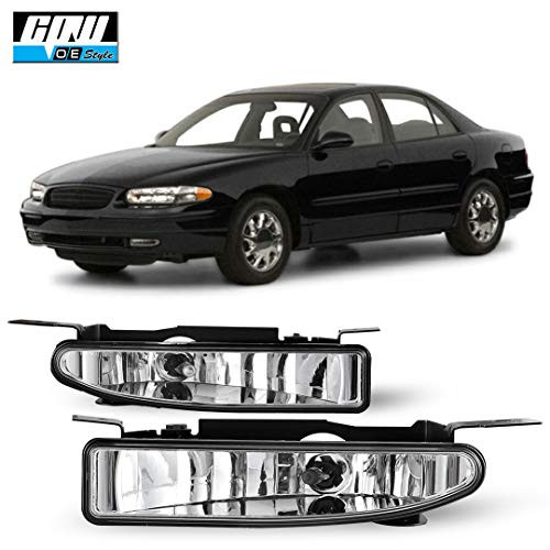 CPW Compatible with Buick [1997-2004 Regal] [1997 1998 1999 2000 2001 2002 2003 2004 2005 Century] Driving Fog Lights