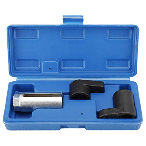 8MILELAKE 3 Pc Auto O2 Oxygen Sensor Wrench 6 Point Sensor Socket Wrench Tool