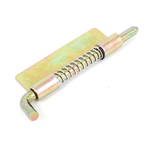Uxcell 6mm Fixed Bore Dia Metal Spring Loaded Security Barrel Bolt Latch