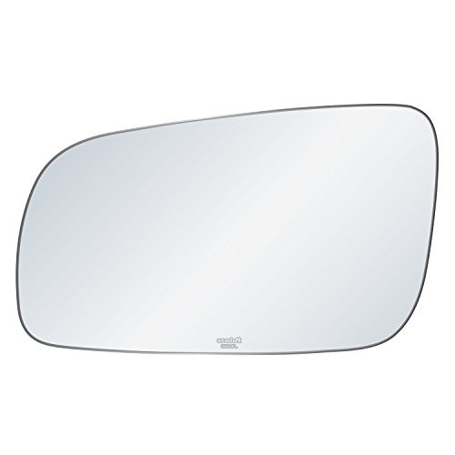 exactafit 8220L Driver Side Mirror Glass Replacement Plus 3m Adhesives Compatible With Volkswagen Cabrio Golf Jetta Passat Left Hand Door Wing LH