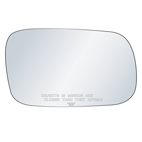 exactafit 8196R Passenger Side Mirror Glass Replacement Plus 3m Adhesives Compatible With Subaru 2003-2008 Forester 1997-2007 Impreza Right Hand Door Wing RH