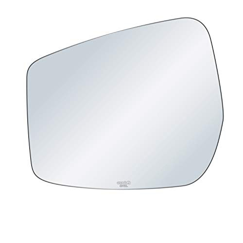 exactafit 8142L Driver Side Mirror Glass Replacement Plus 3m Adhesives Compatible With Nissan Versa Note Left Hand Door Wing LH