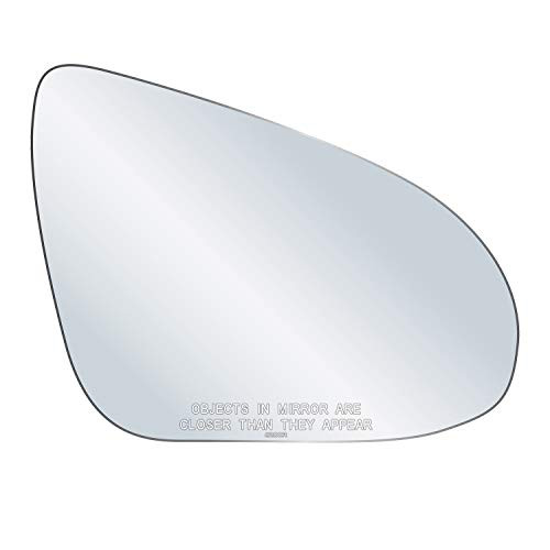 exactafit 8200R Passenger Side Mirror Glass Replacement Plus 3m Adhesives Compatible With Toyota 2013-2018 Avalon 2012-2017 Camry Right Hand Door Wing RH