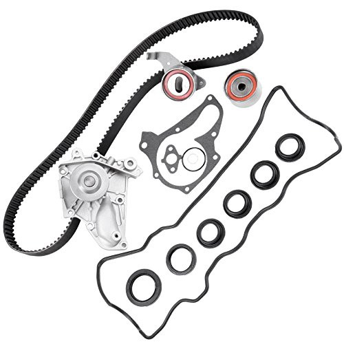 Timing Belt Kit including timing Belt water pump with gasket tensioner bearing etc,OCPTY Compatible for 90 91 92 93 94 95 96 97 98 99 00 01 Toyota Camry/89 90 91 92 93 94 95 96 97 98 99 Toyota Celica
