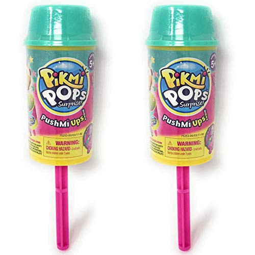 Moose Toys Pikmi Pops Pushmi Ups Surprise Season 3 Plush Confetti Pickme Pop Plushie, Pack of 2