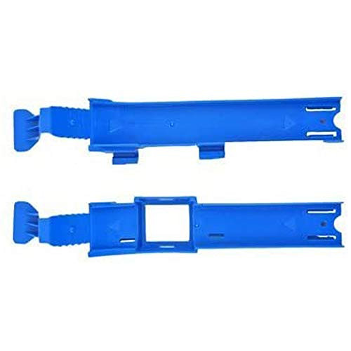 Replacement Parts for Hot Wheels Total Turbo Takeover Track - Hot Wheels Track Builder System Vehicle Race Track BGX89 ~ Blue Ascending Base and Descending Base