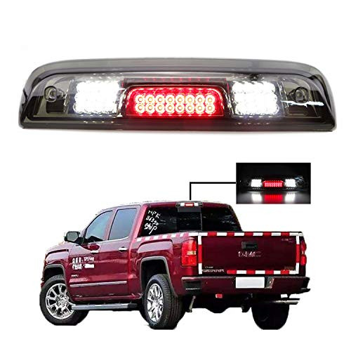 Sanzitop LED 3rd Brake Light Cargo Lamp Rear Tail Light for 2014-2018 GMC Sierra/Chevy Silverado 1500, 2015-2018 GMC Sierra/Chevy Silverado 2500HD 3500HD 23509162 Chrome Housing Smoke Lens Sanzitop LED 3rd Brake Light Cargo Lamp Rear Tail Light for 2014-2018 GMC Sierra/Chevy Silverado 1500, 2015-2018 GMC Sierra/Chevy Silverado 2500HD 3500HD 23509162 Chrome Housing Smoke Lens