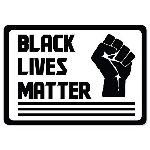 BLM Sign - Black Lives Matter | Vinyl Decal | Protect Your Business, Municipality, Home & Colleagues |  Made in The USA