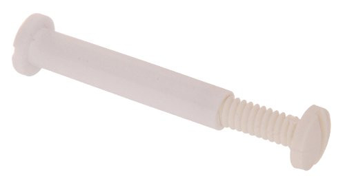 The Hillman Group The Hillman Group 4268 1 In. Nylon Binding Post with Screws White Nylon (15-Pack)