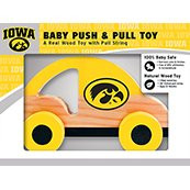 MasterPieces NCAA Iowa Hawkeyes Push & Pull Toy